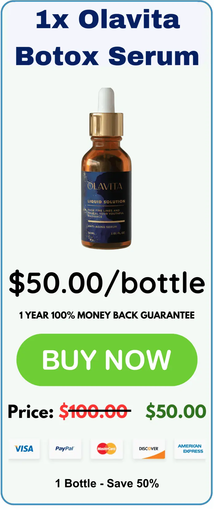 Olavita Botox Serum price 